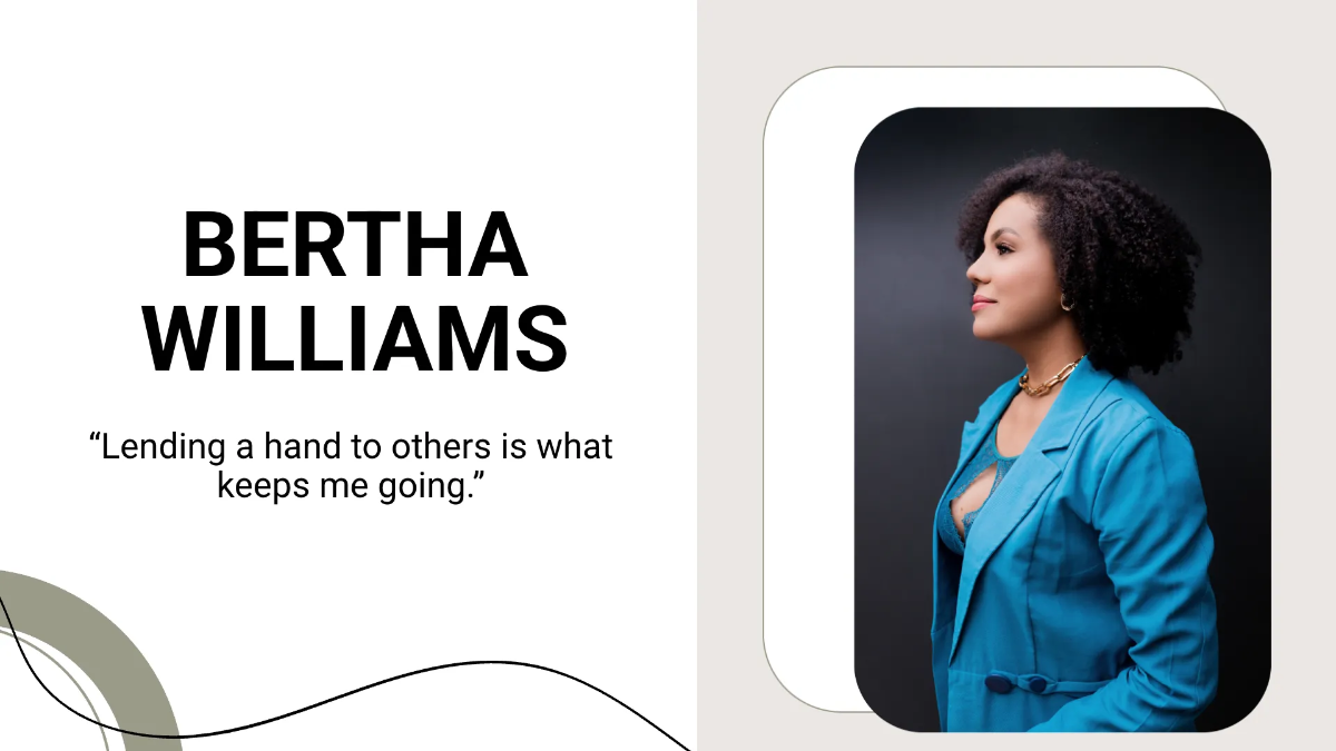 Free Biography Presentation Template to Edit Online