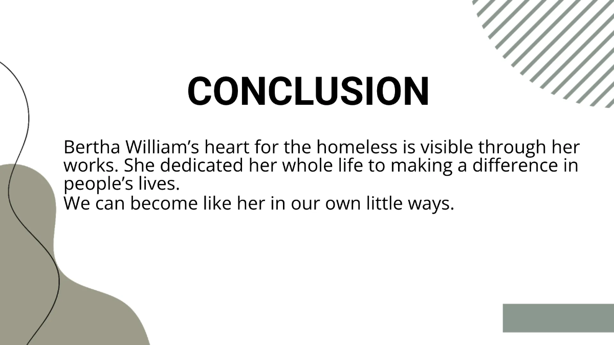 Free Biography Presentation Template to Edit Online