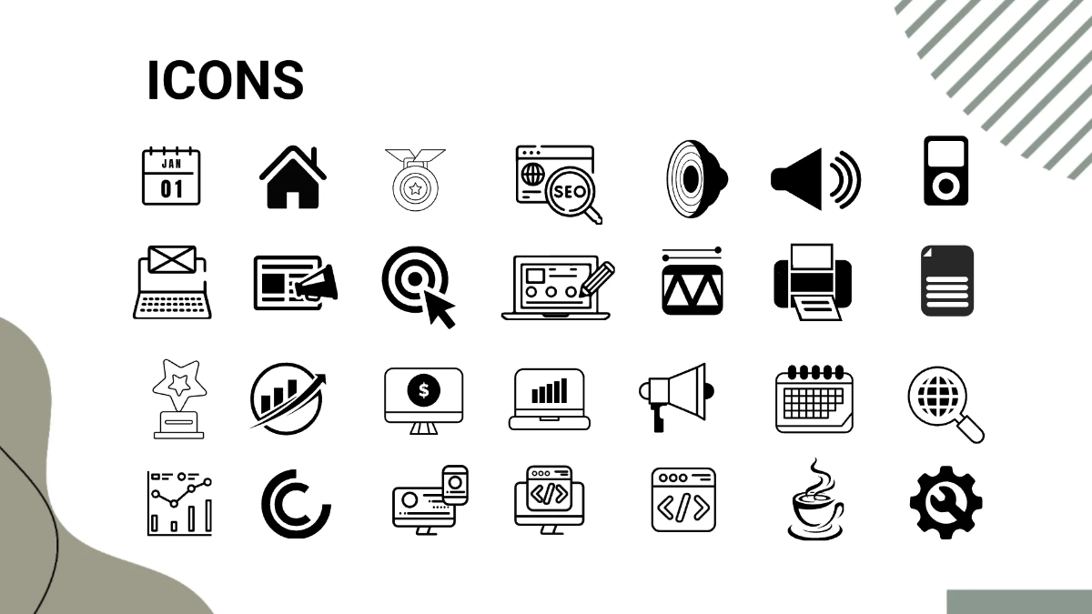 Free Biography Presentation Template to Edit Online