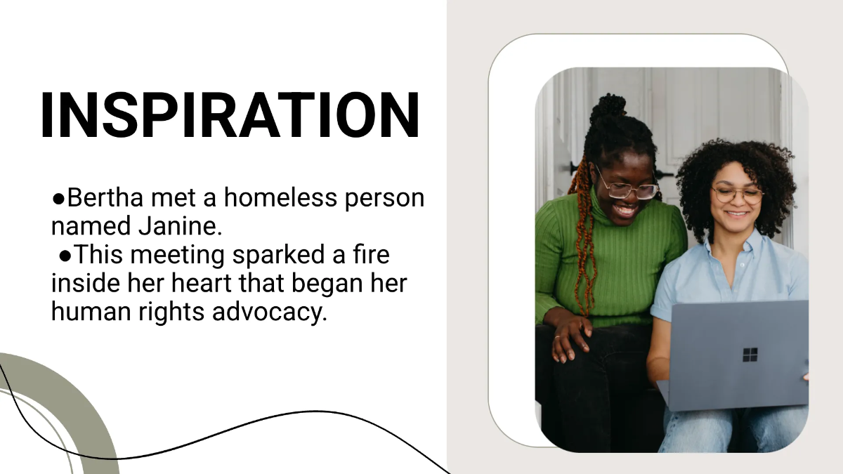 Free Biography Presentation Template to Edit Online