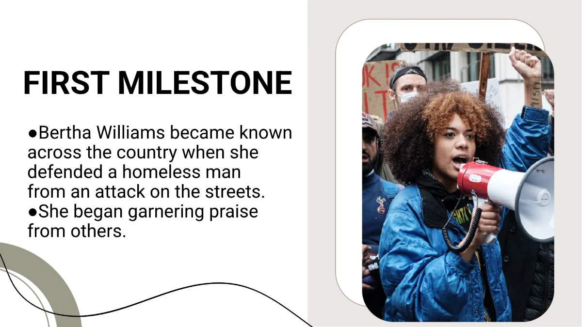 Free Biography Presentation Template to Edit Online