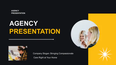 Free Agency Presentation Template to Edit Online