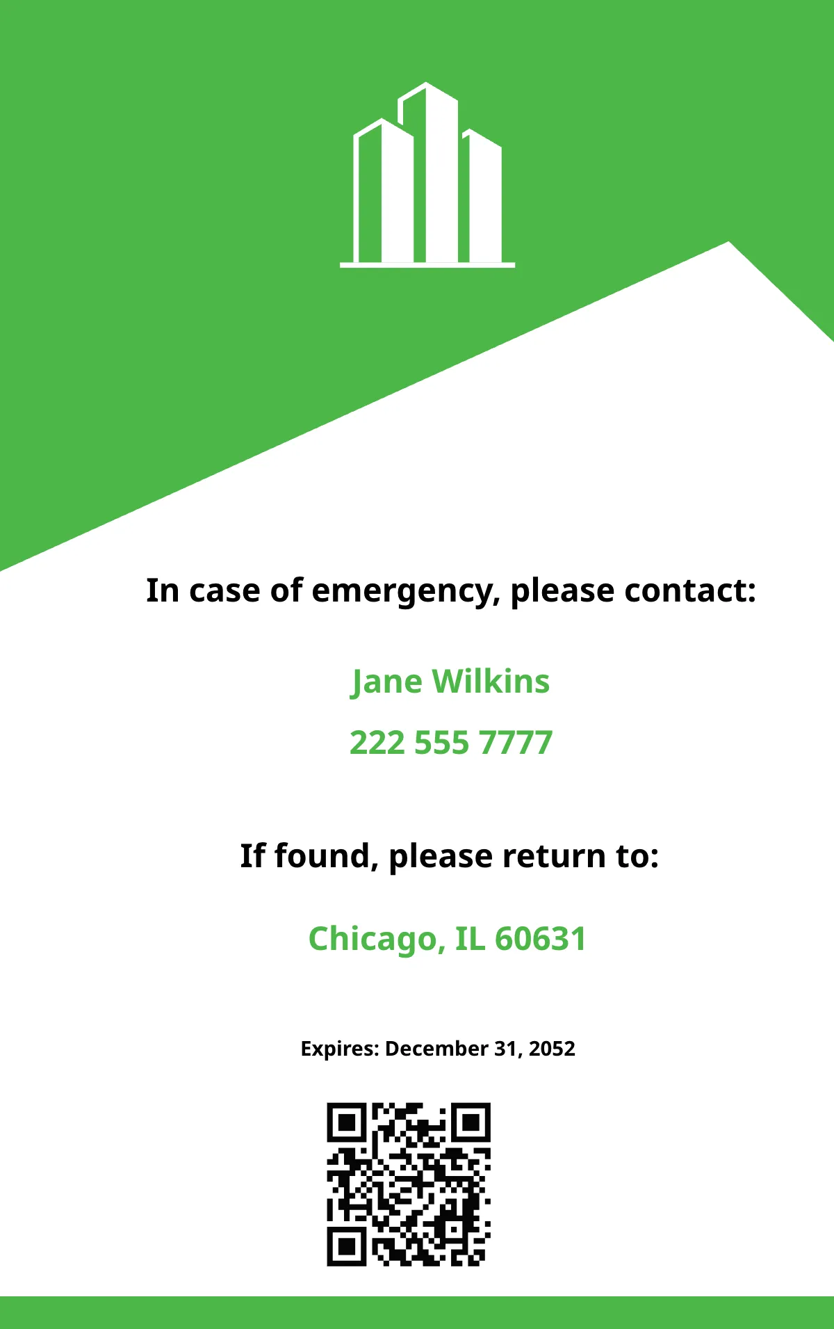 Free Electrical Construction ID Card Template to Edit Online