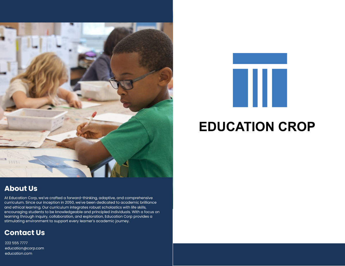 Curriculum Brochure Template - Edit Online & Download