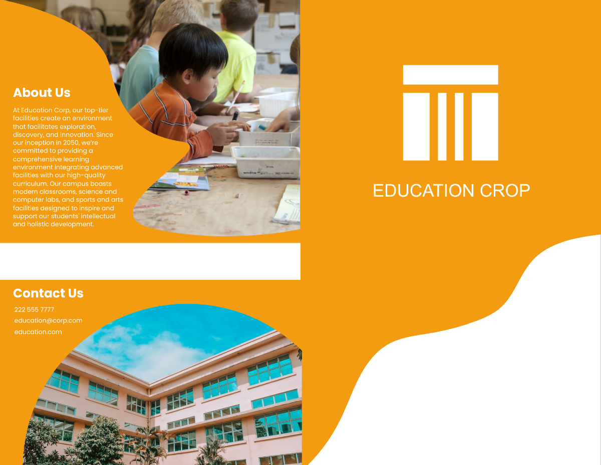 School Facilities Brochure Template - Edit Online & Download