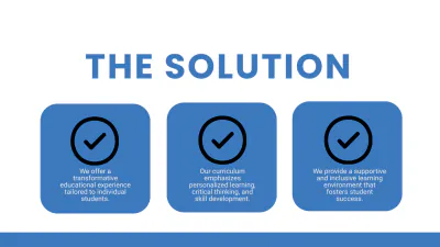 Free Education Pitchdeck Template to Edit Online