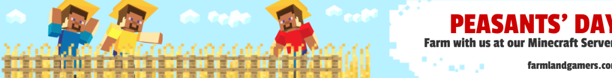 Free Peasants Day  Minecraft Banner Template