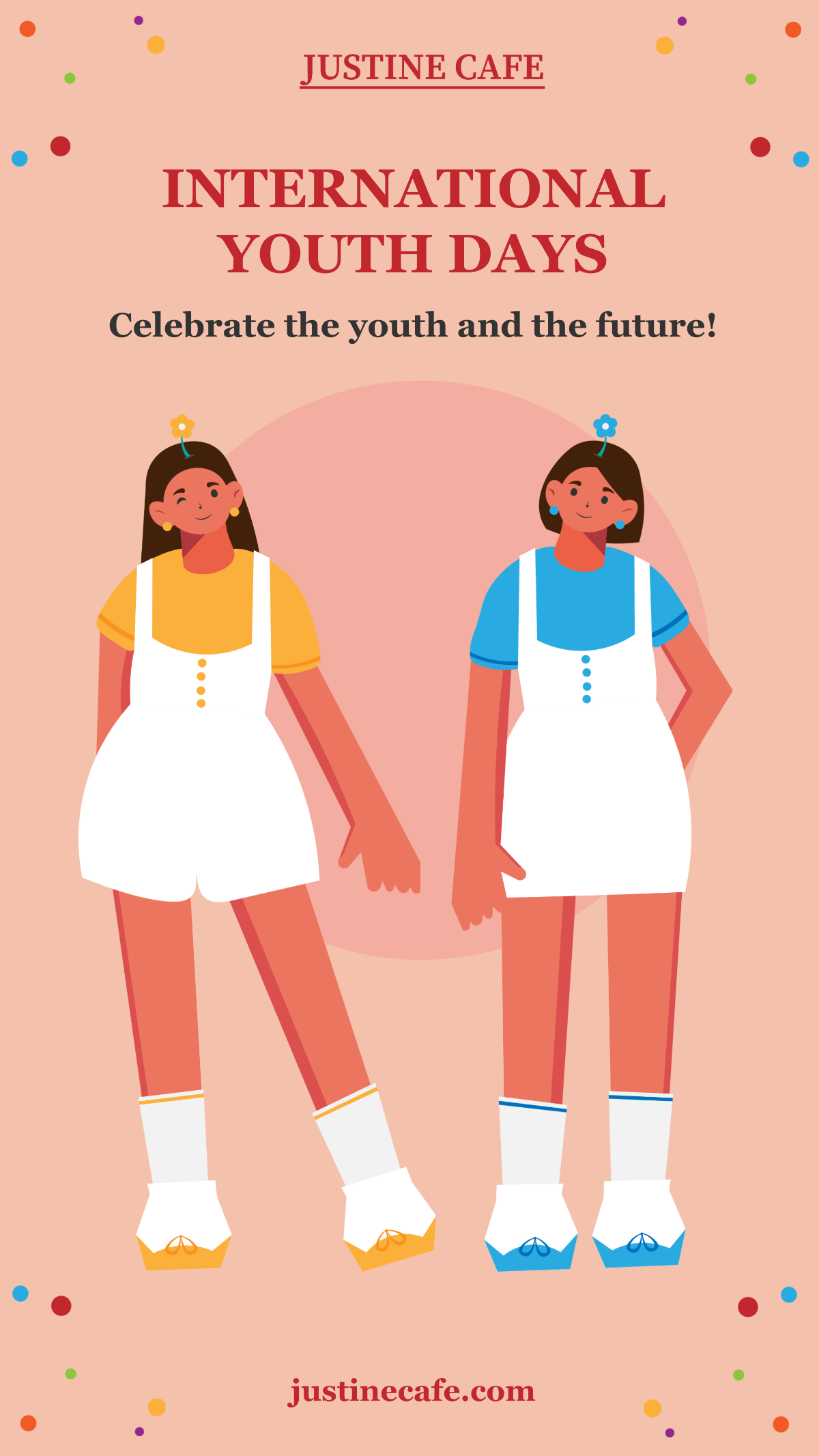 International Youth Day  Facebook Story Template