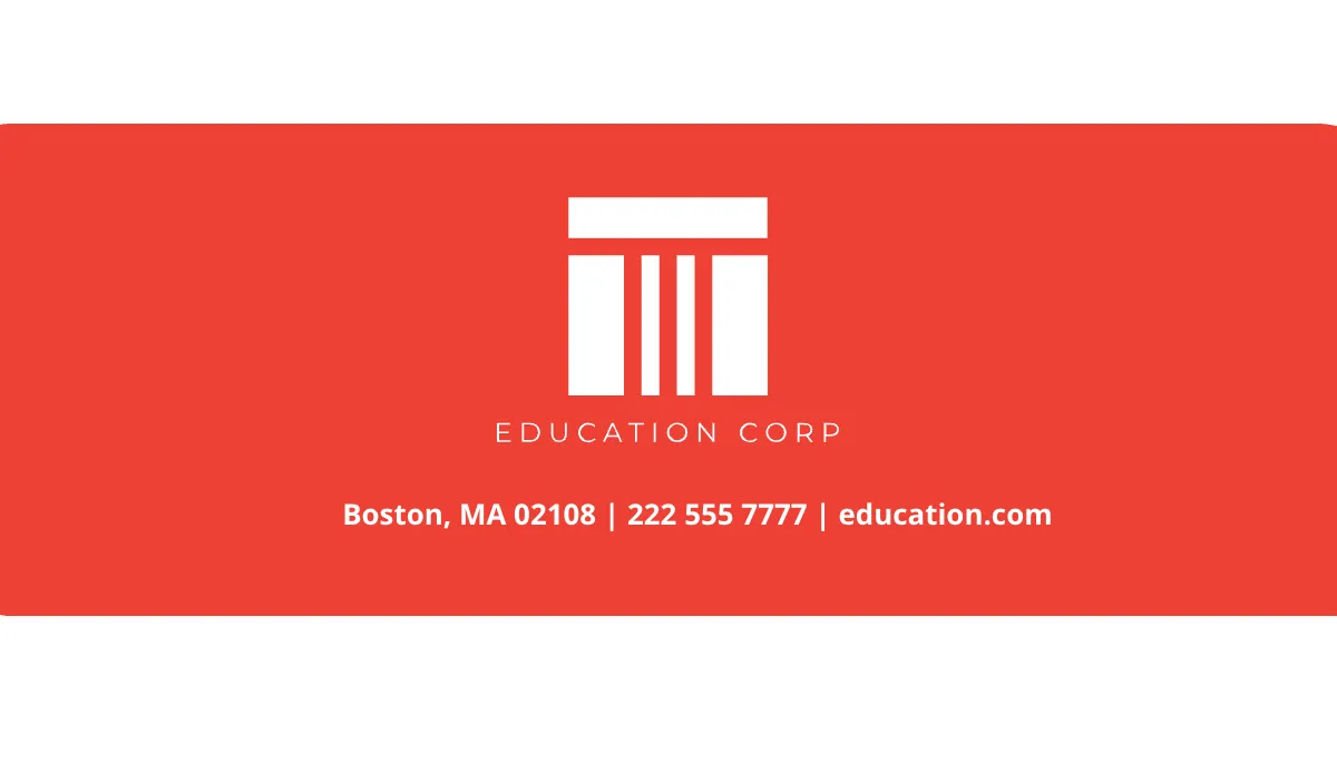 Free Special Education Teacher Business Card Template to Edit Online