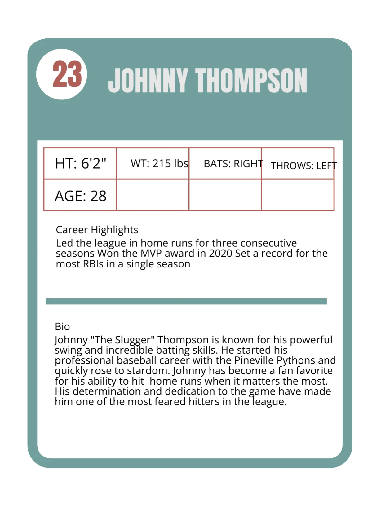 Free Old Retro Baseball Card Illustration Template to Edit Online