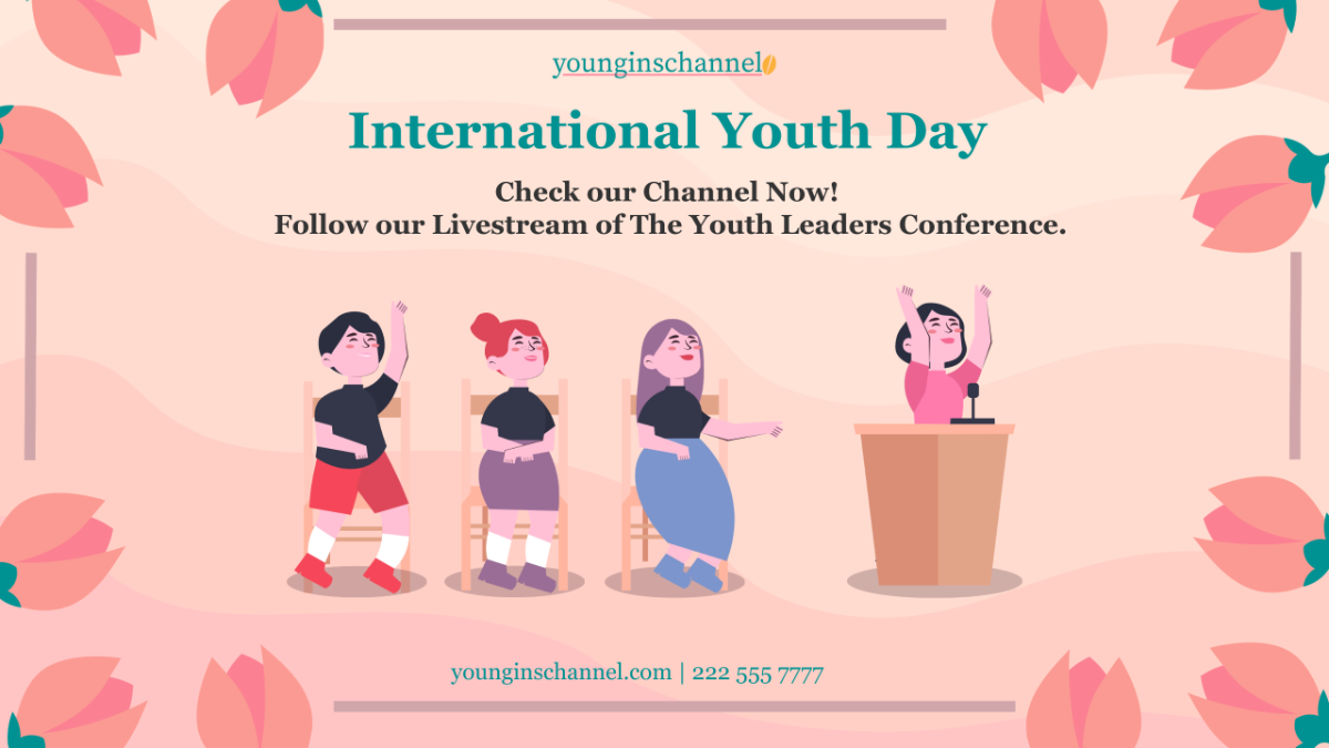 International Youth Day  Youtube Banner Template