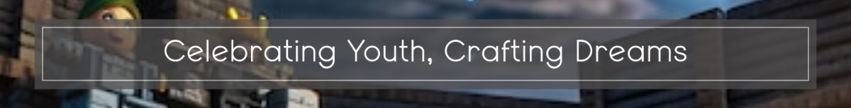 Free International Youth Day  Minecraft Banner Template to Edit Online