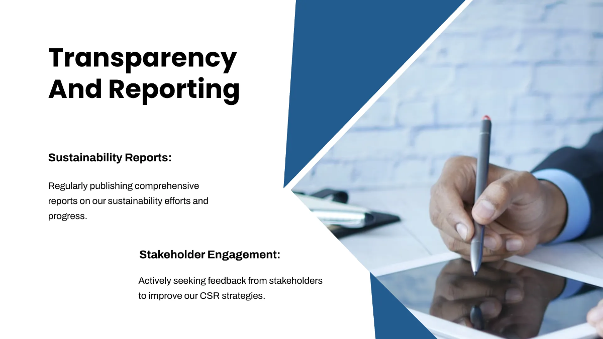 Free Corporate Presentation Template to Edit Online