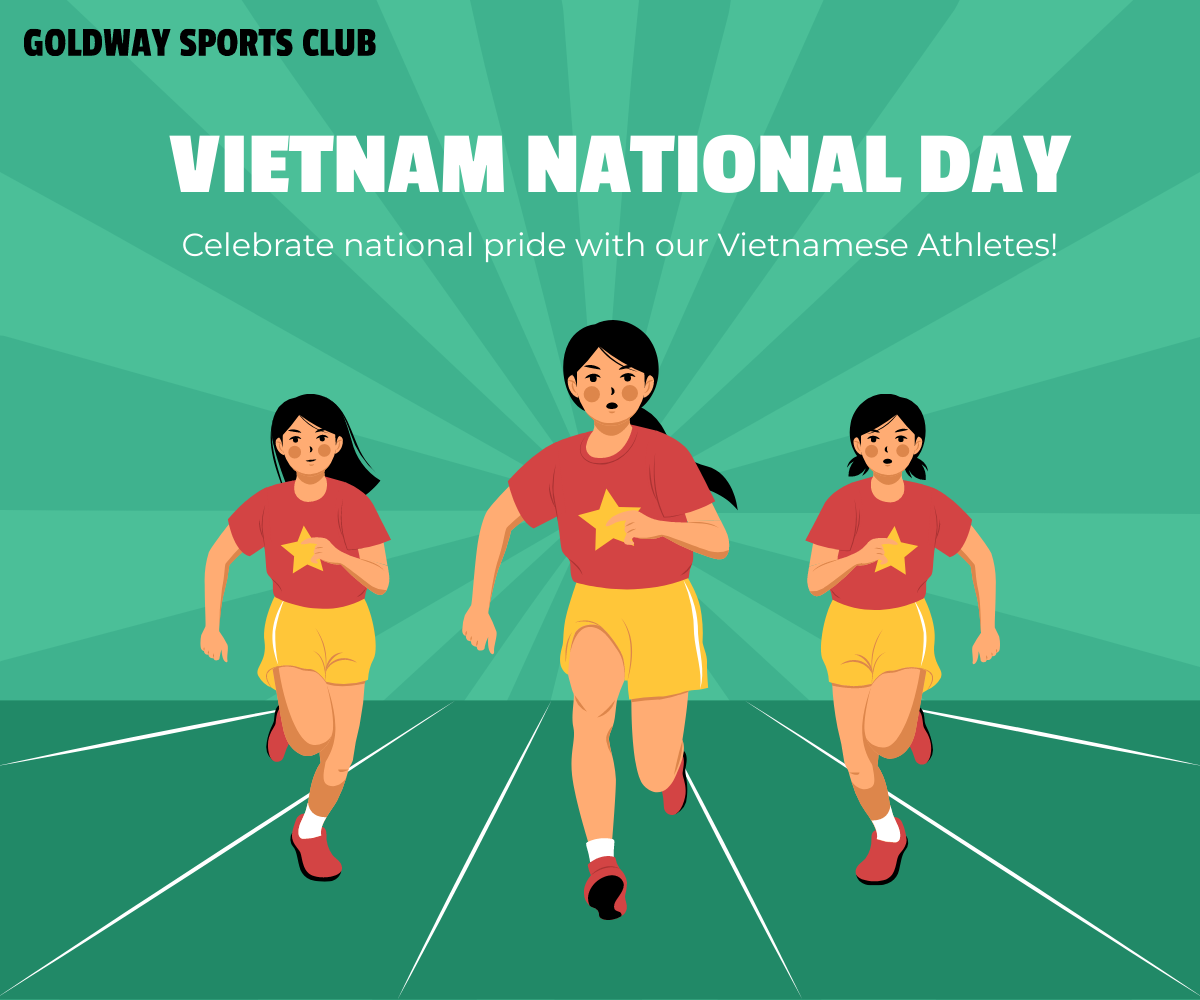 Free Vietnam National Day Sports Banner Template