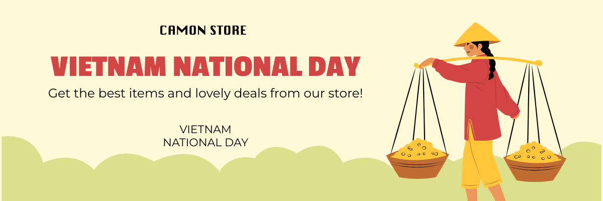 Vietnam National Day Shopify Banner Template