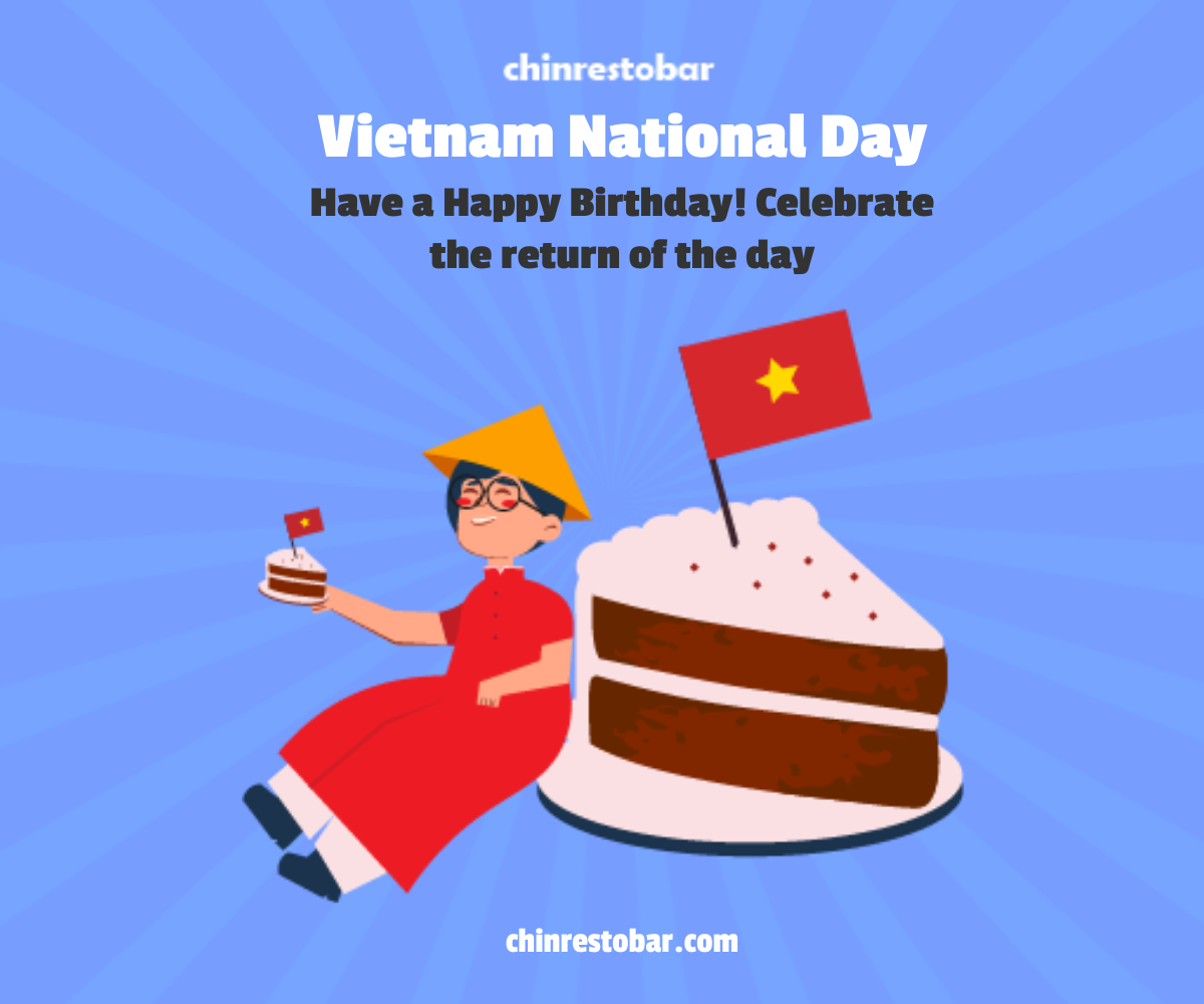 Free Vietnam National Day  Birthday Banner Template