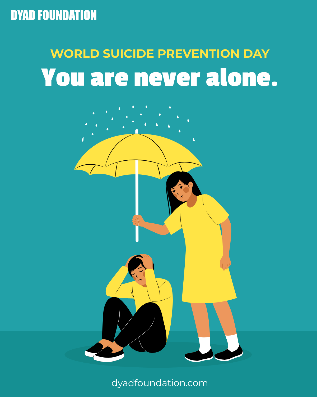 World Suicide Prevention Day Facebook Vertical Post Template