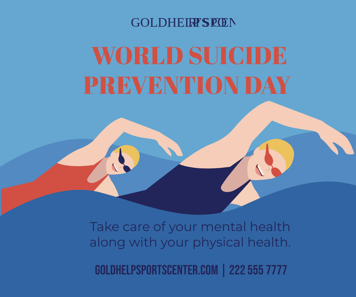 Free World Suicide Prevention Day Sports Banner Template