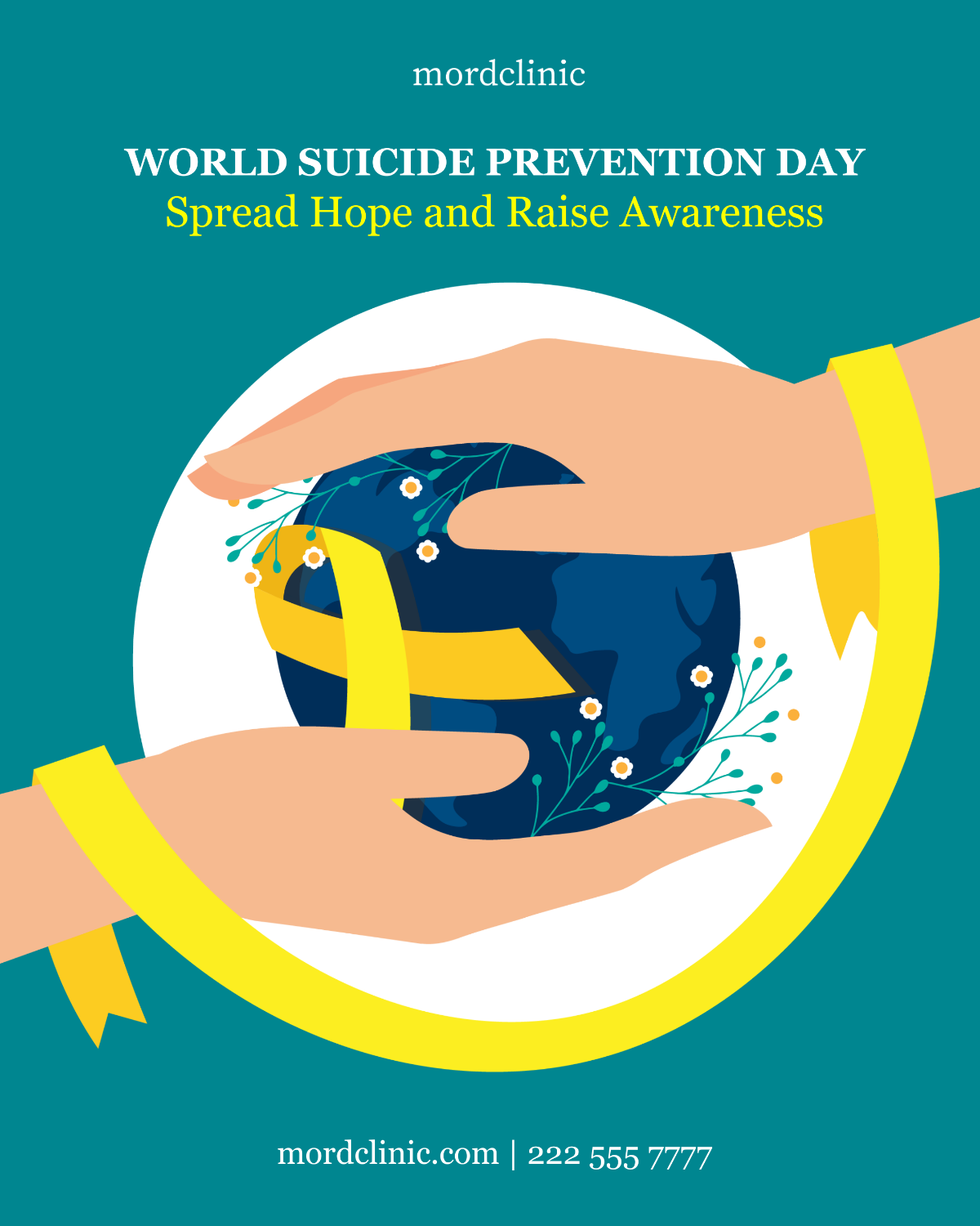 Free World Suicide Prevention Day  Instagram Vertical Post Template