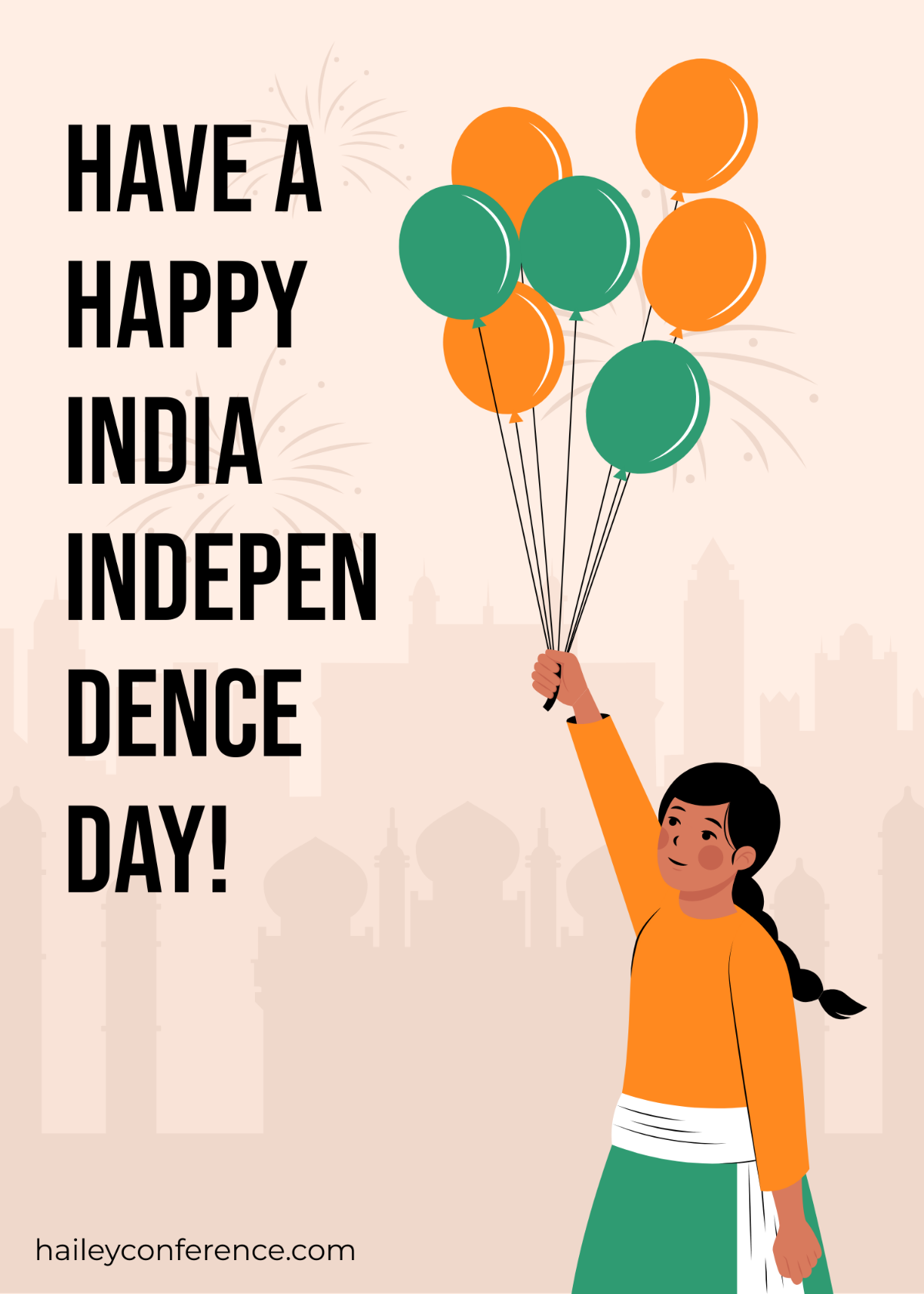 India Independence Day Greeting Card