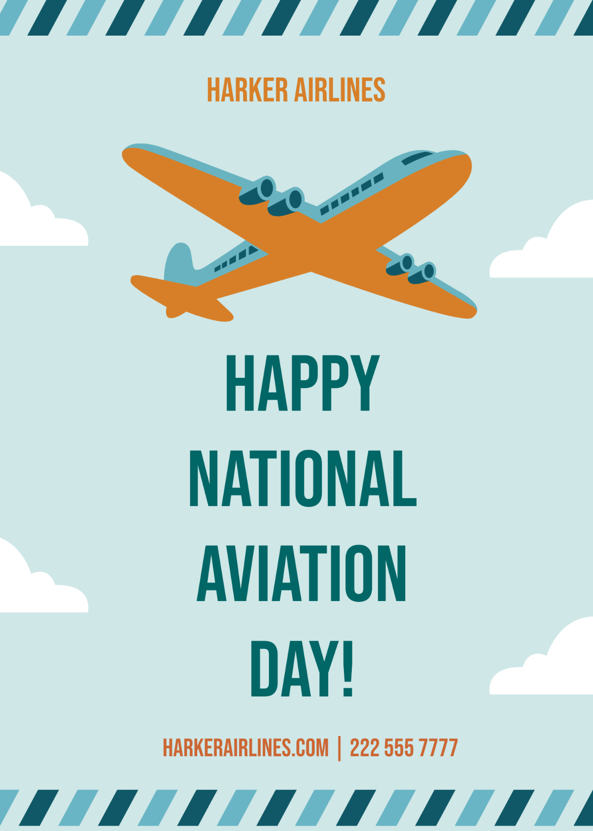National Aviation Day Greeting Card
