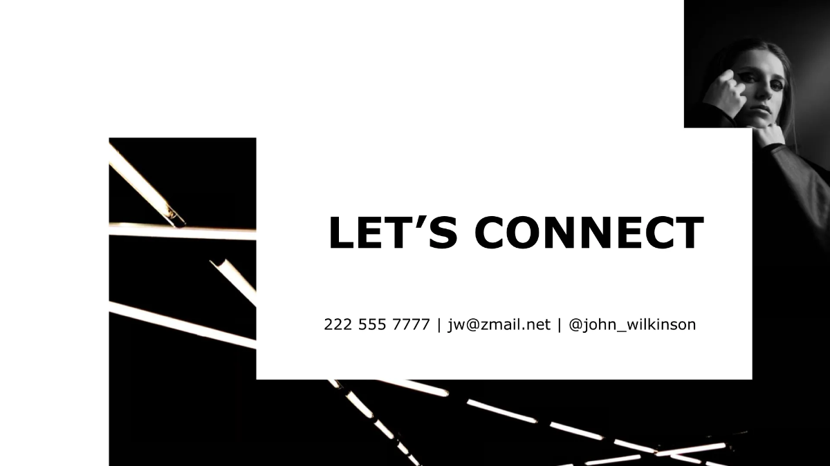 Free Fashion Agency Presentation Template to Edit Online