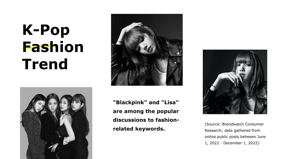 Free Fashion Agency Presentation Template to Edit Online