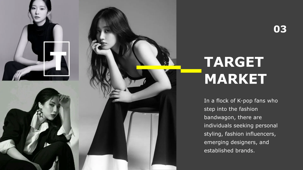 Free Fashion Agency Presentation Template to Edit Online