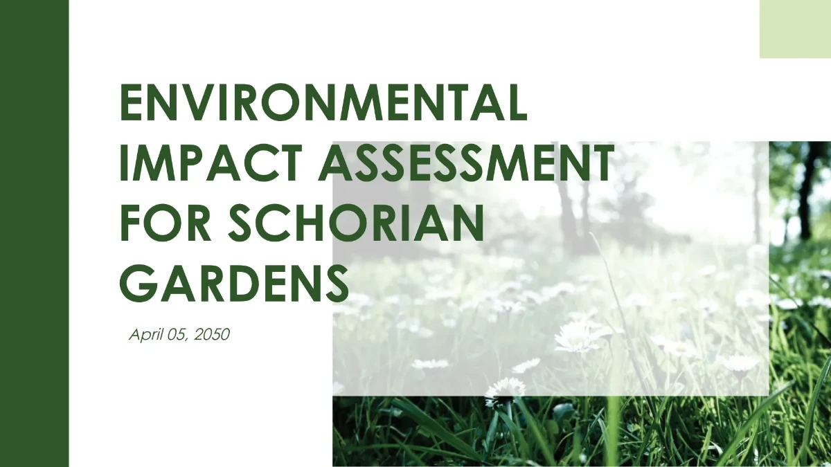 Free Environmental Agency Presentation Template to Edit Online
