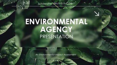 Free Environmental Agency Presentation Template to Edit Online