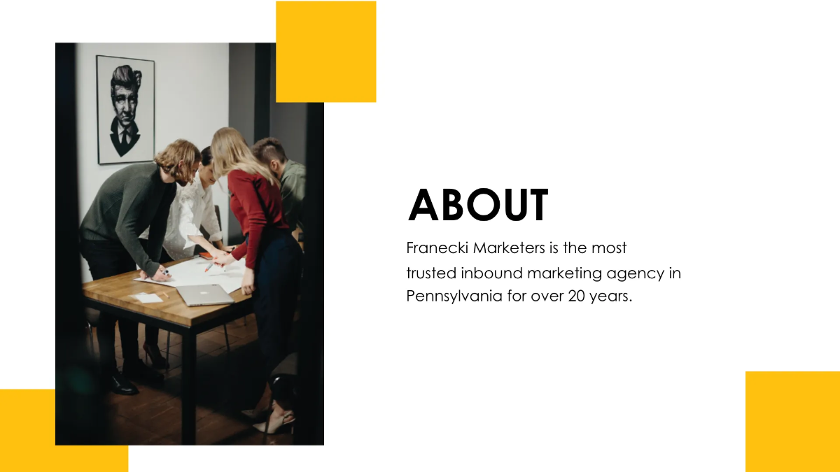 Free Inbound Marketing Agency Presentation Template to Edit Online