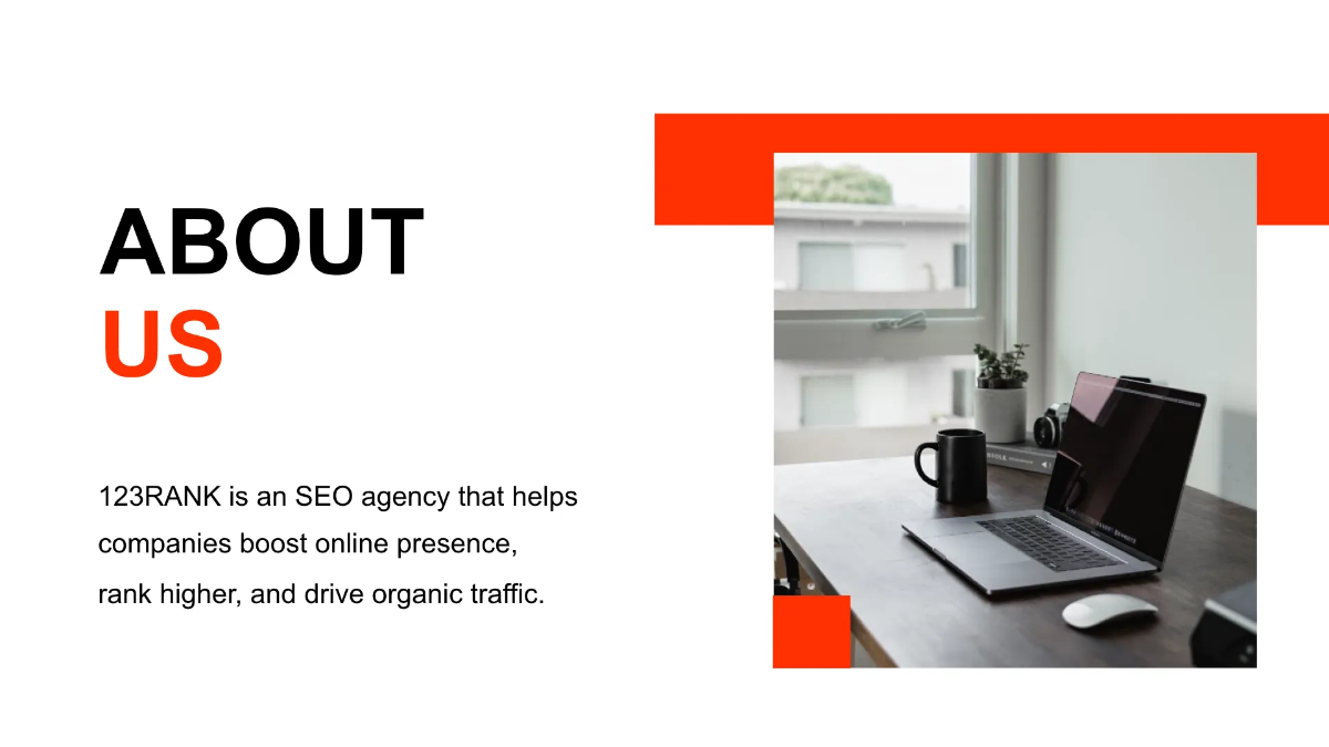 Free SEO Agency Presentation Template to Edit Online