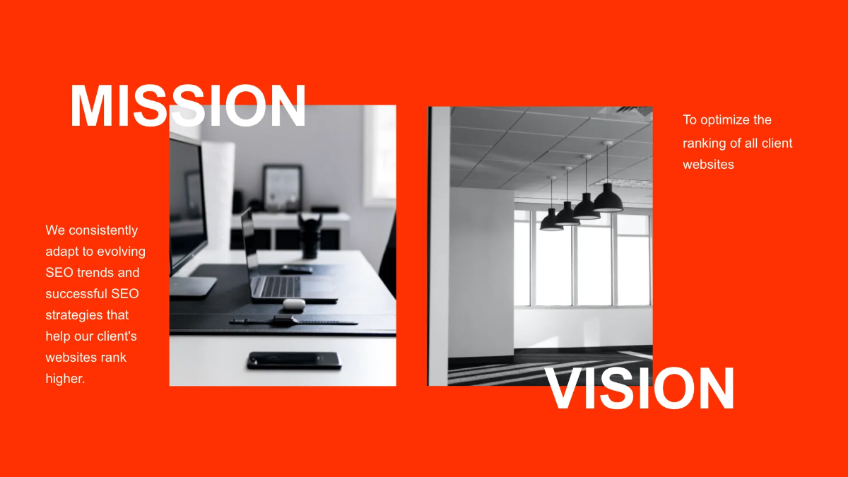 Free SEO Agency Presentation Template to Edit Online