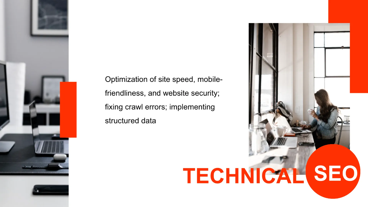 Free SEO Agency Presentation Template to Edit Online