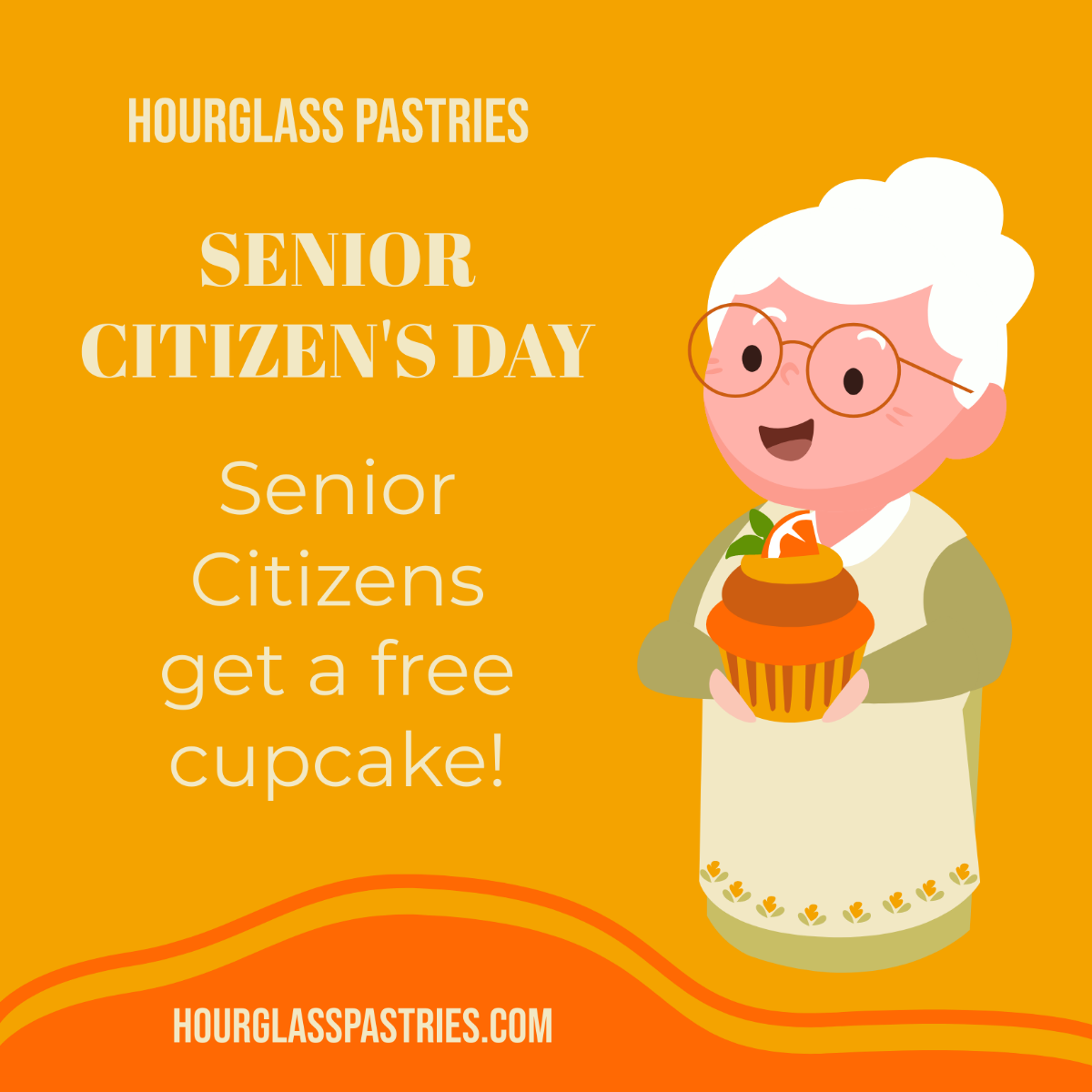 Senior Citizen's Day Instagram Post Template