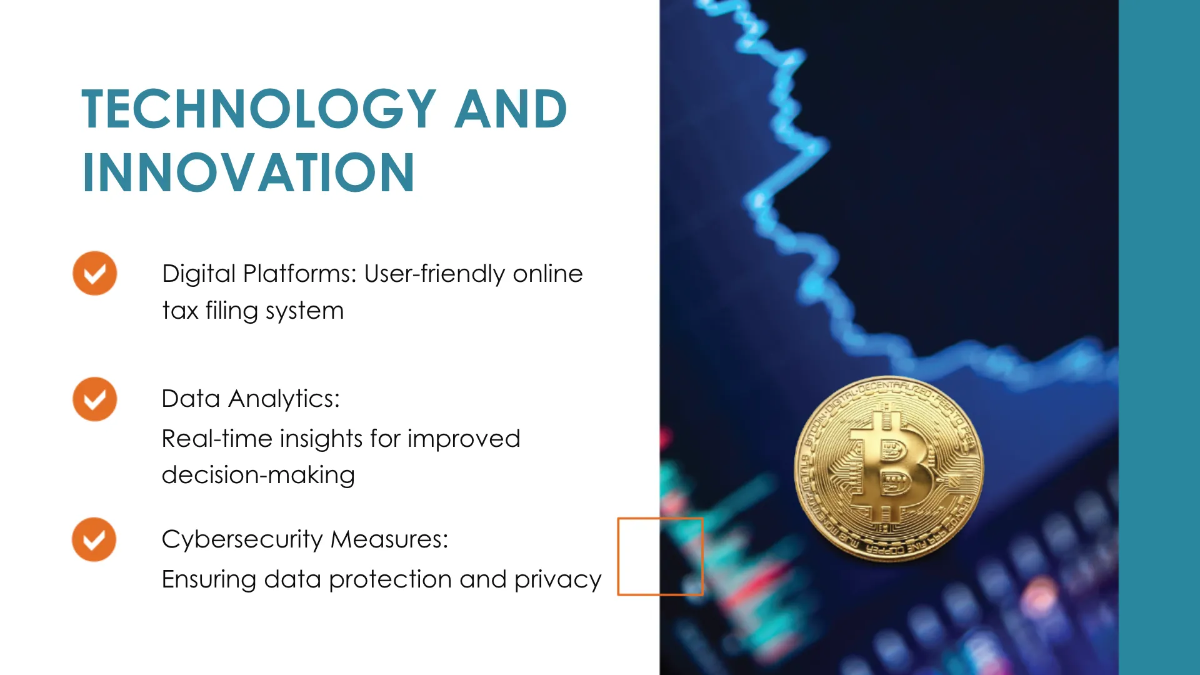 Free Income Tax Agency Presentation Template to Edit Online