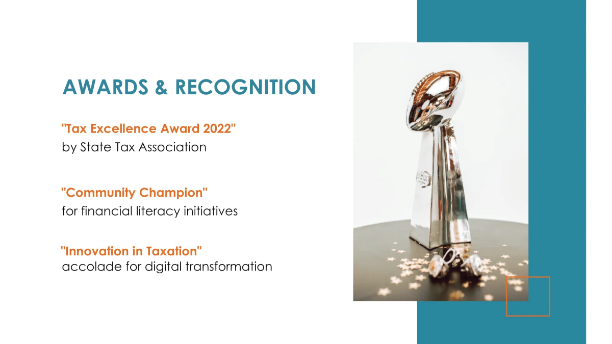 Free Income Tax Agency Presentation Template to Edit Online