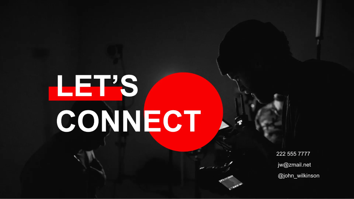 Free Video Production Agency Presentation Template to Edit Online