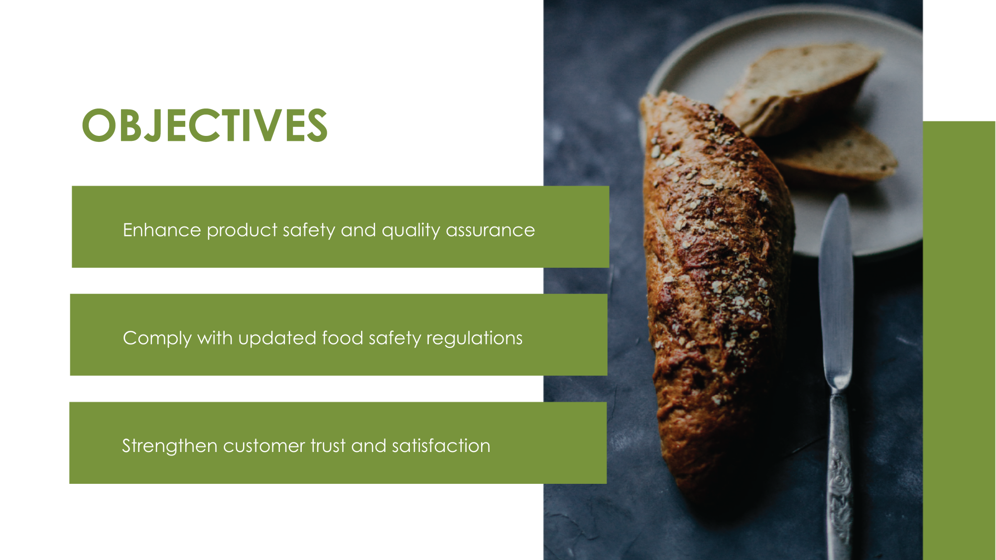 Free Food Agency Presentation Template to Edit Online