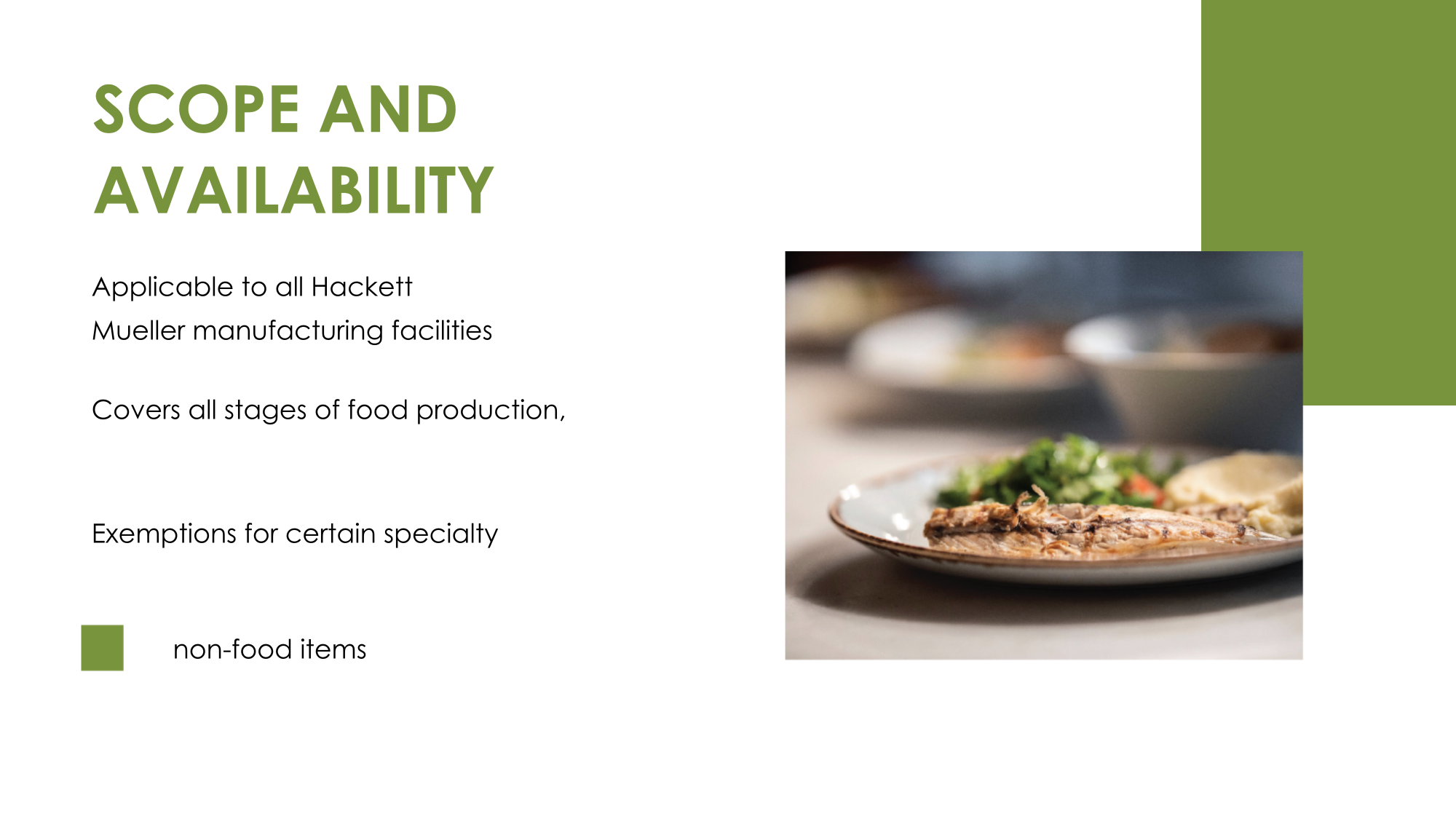 Free Food Agency Presentation Template to Edit Online