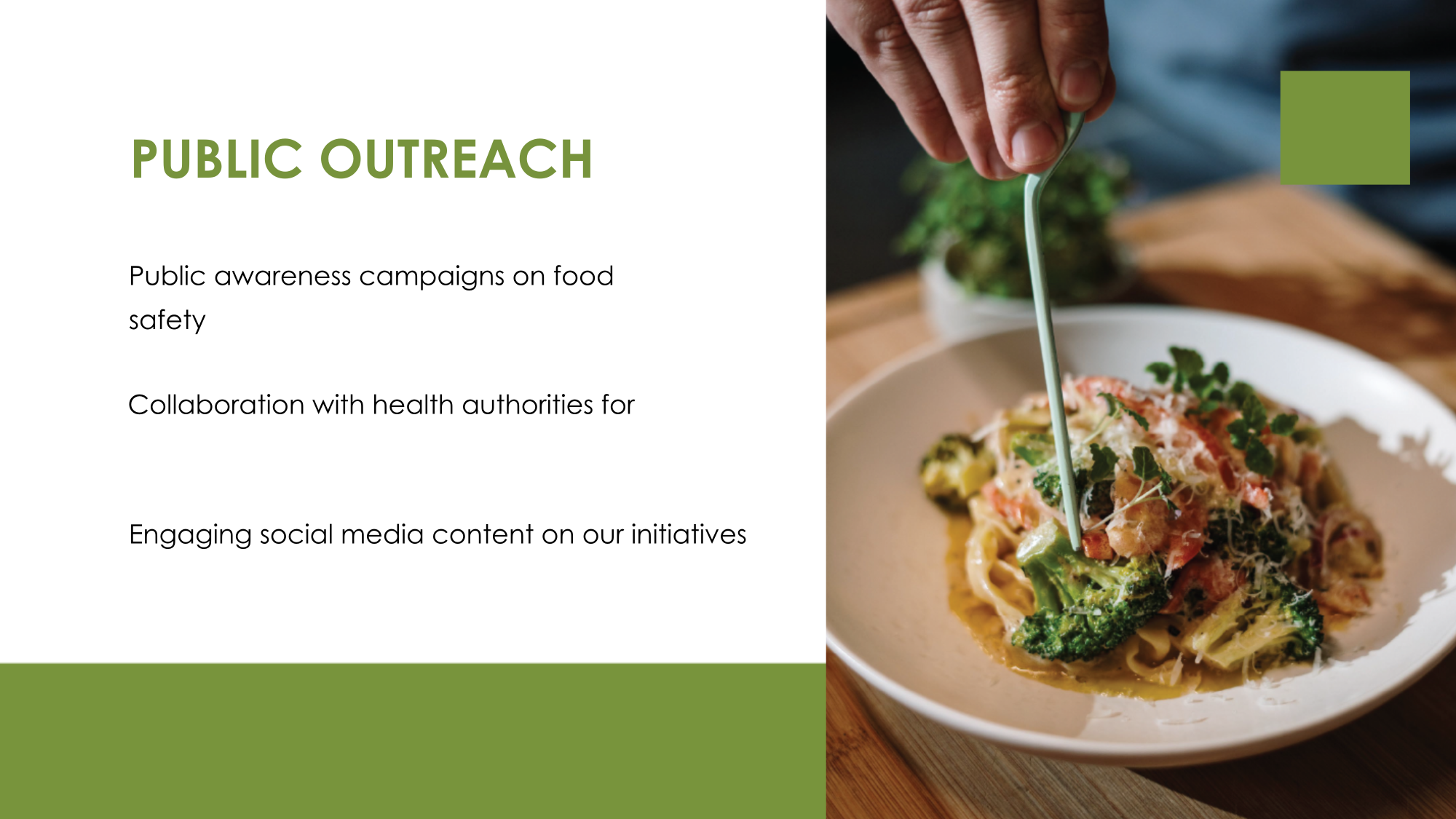 Free Food Agency Presentation Template to Edit Online