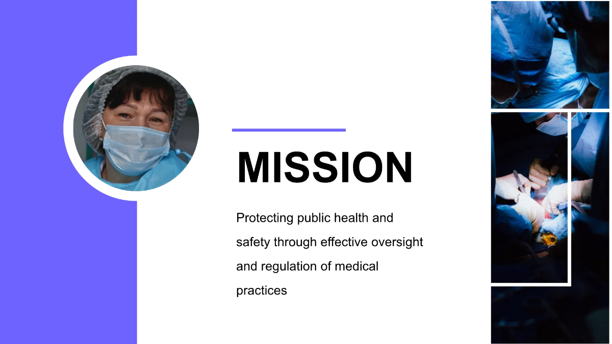 Free Medical Agency Presentation Template to Edit Online