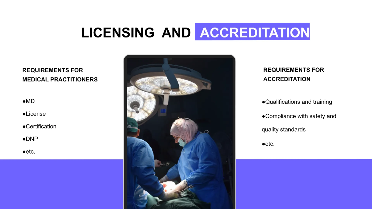 Free Medical Agency Presentation Template to Edit Online