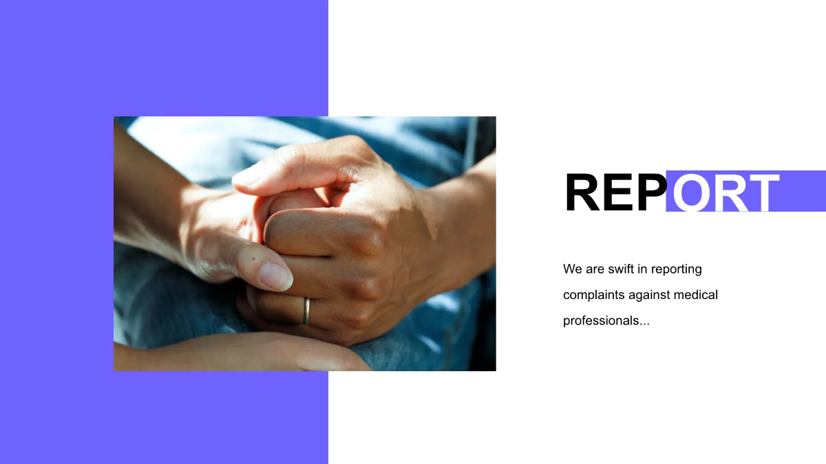 Free Medical Agency Presentation Template to Edit Online