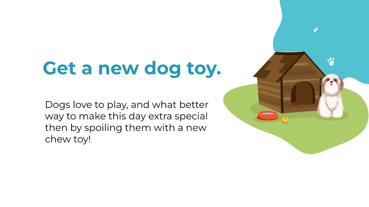 Free International Dog Day Presentation Template to Edit Online