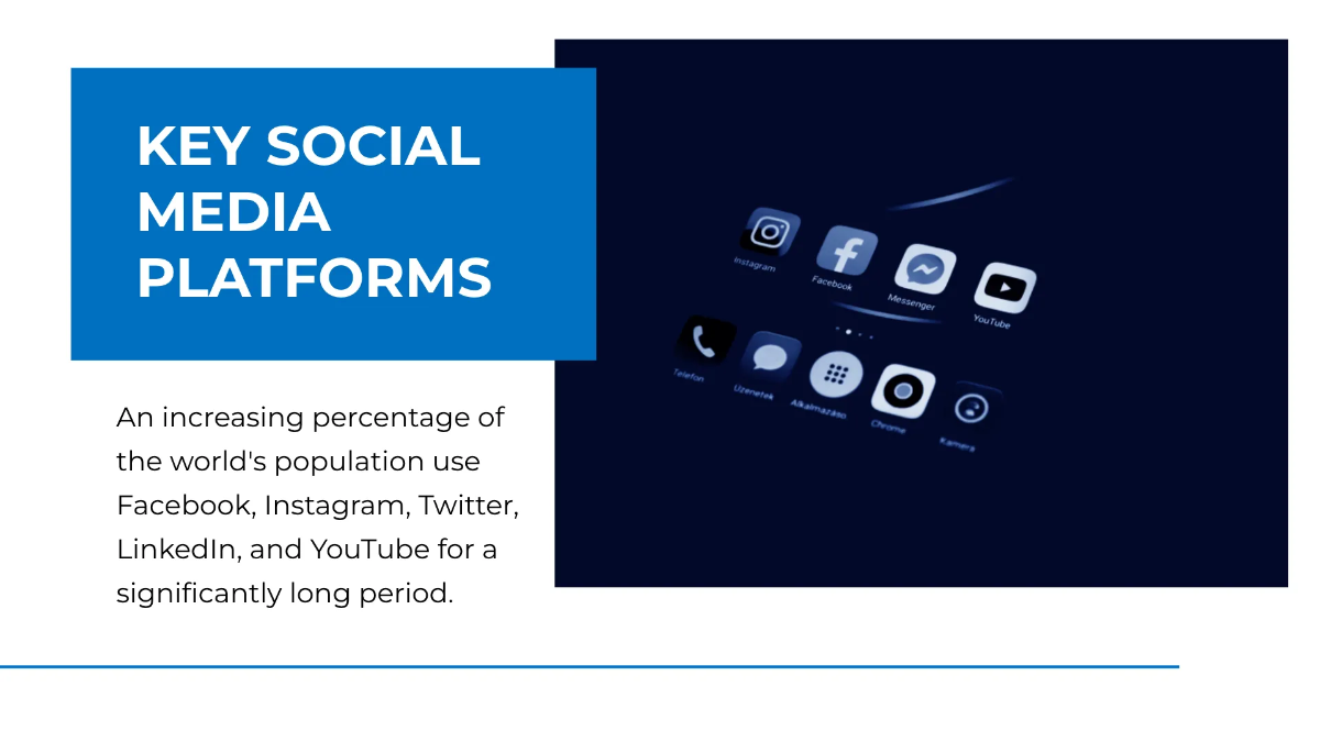 Free Social Media Marketing Agency Presentation Template to Edit Online