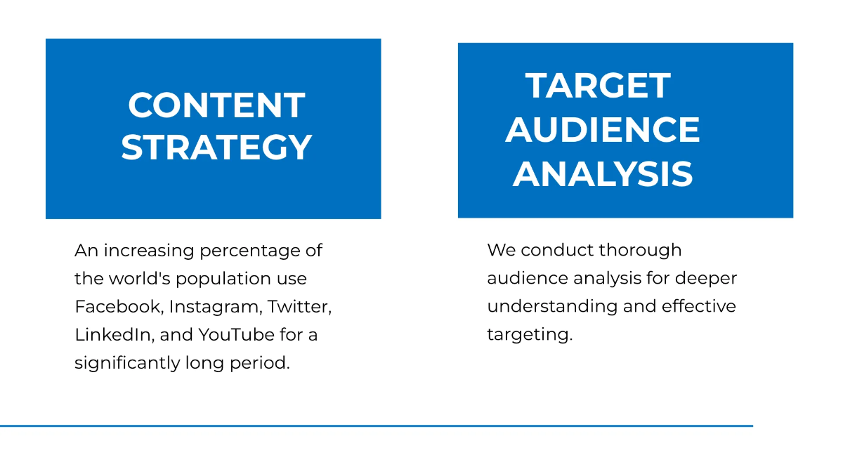Free Social Media Marketing Agency Presentation Template to Edit Online