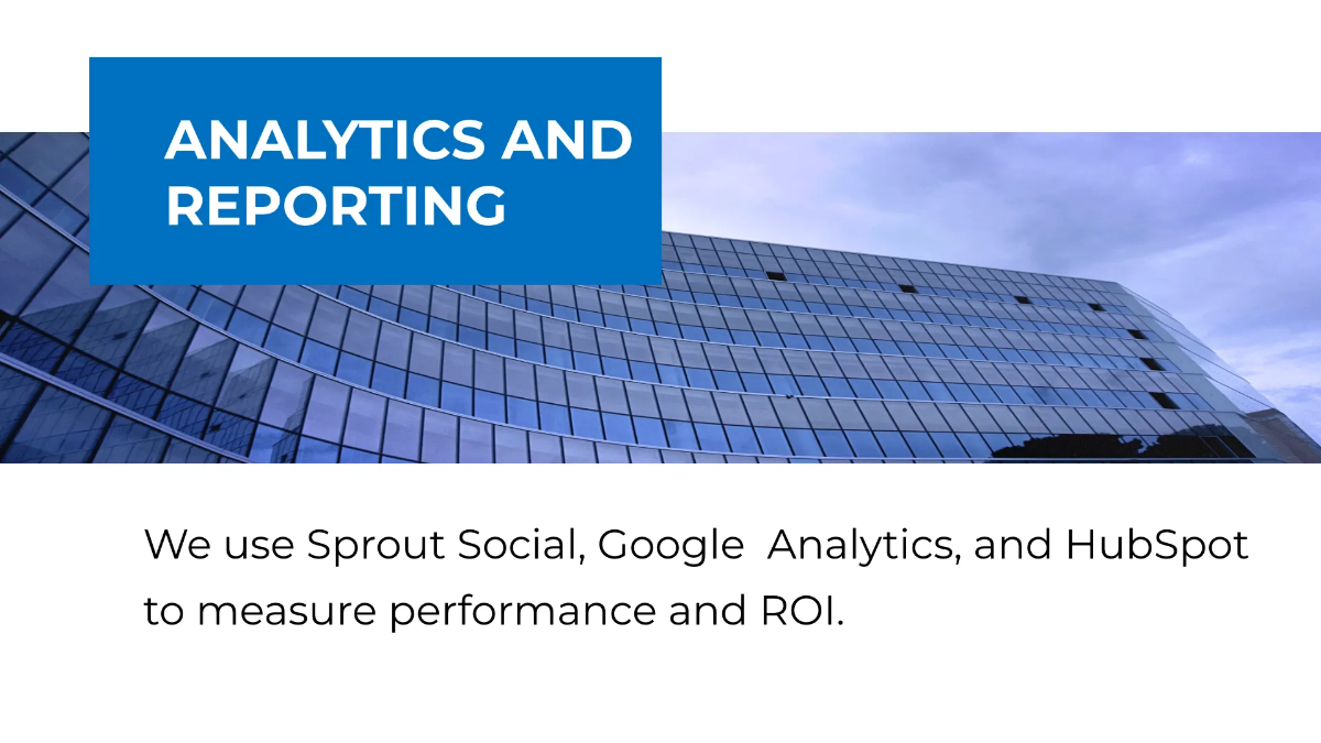 Free Social Media Marketing Agency Presentation Template to Edit Online