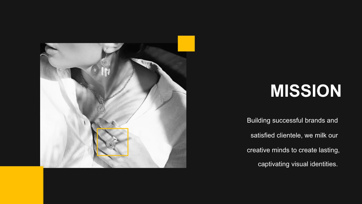 Free Jewelry Branding Agency Presentation Template to Edit Online