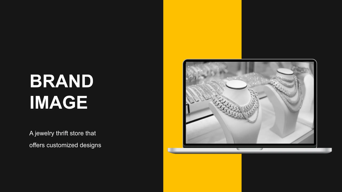 Free Jewelry Branding Agency Presentation Template to Edit Online